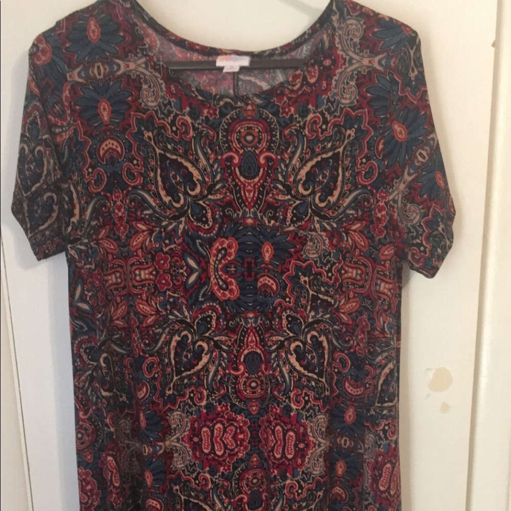 Lularoe Carly multi print dress